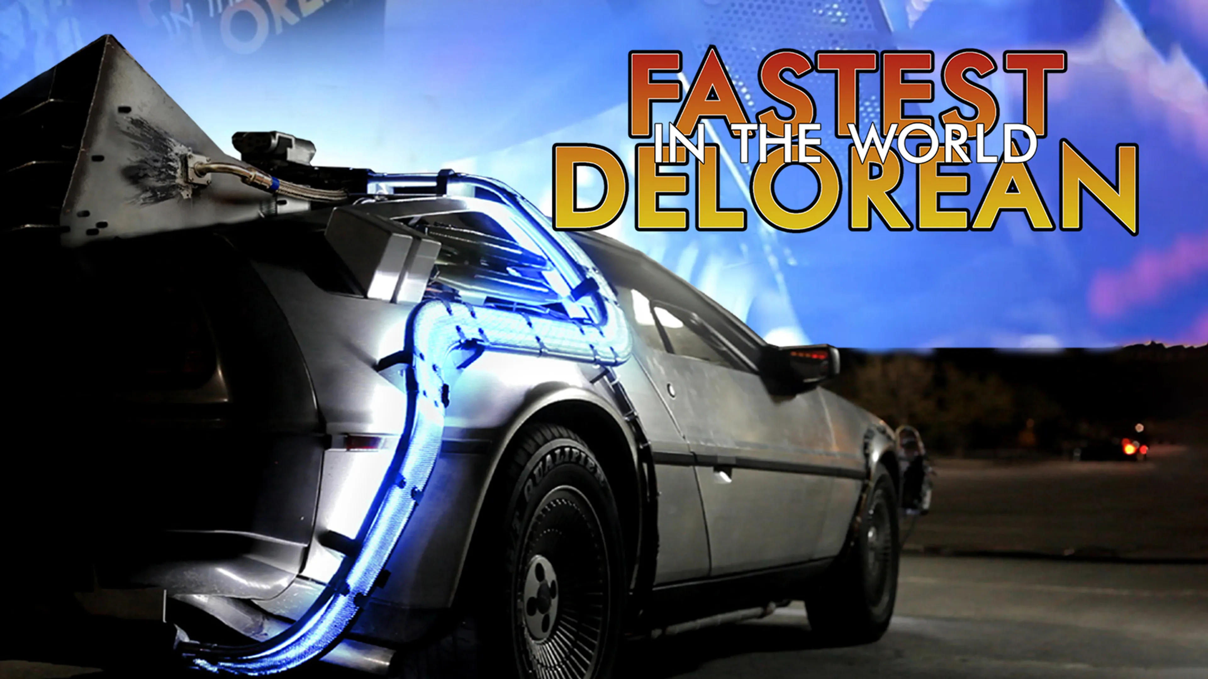 Fastest Delorean in the World poster